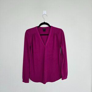 Magenta Ann Taylor Factory 100% Polyester